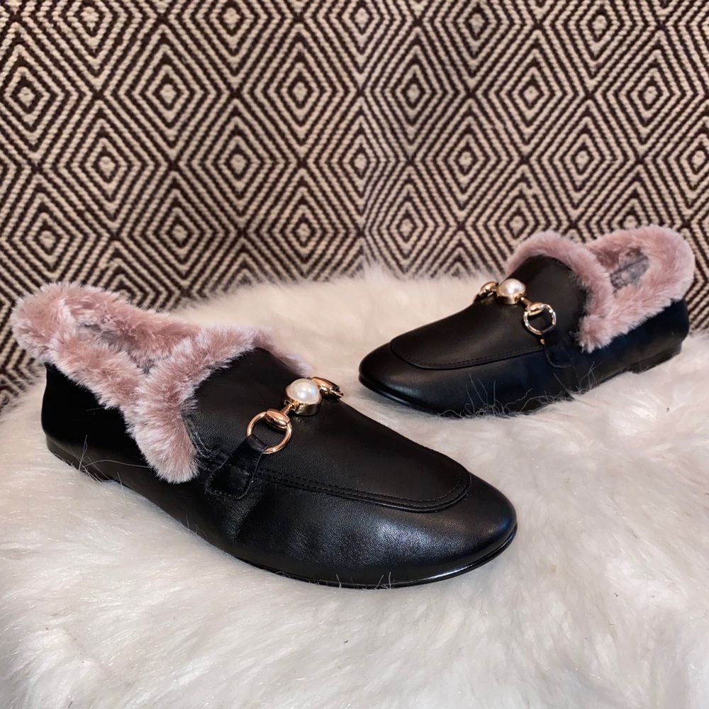 Fur Loafers
